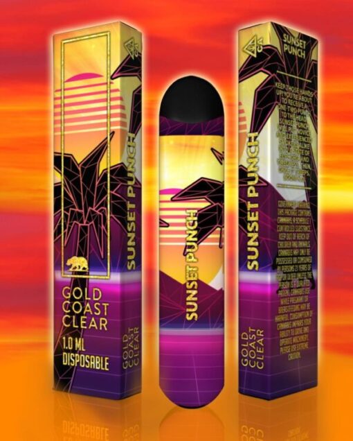 Gold coast clear sunset punch